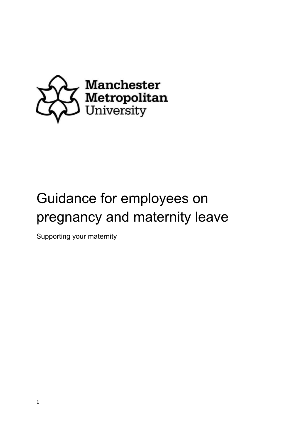 Guidance for Employees on Pregnancy and Maternity Leave