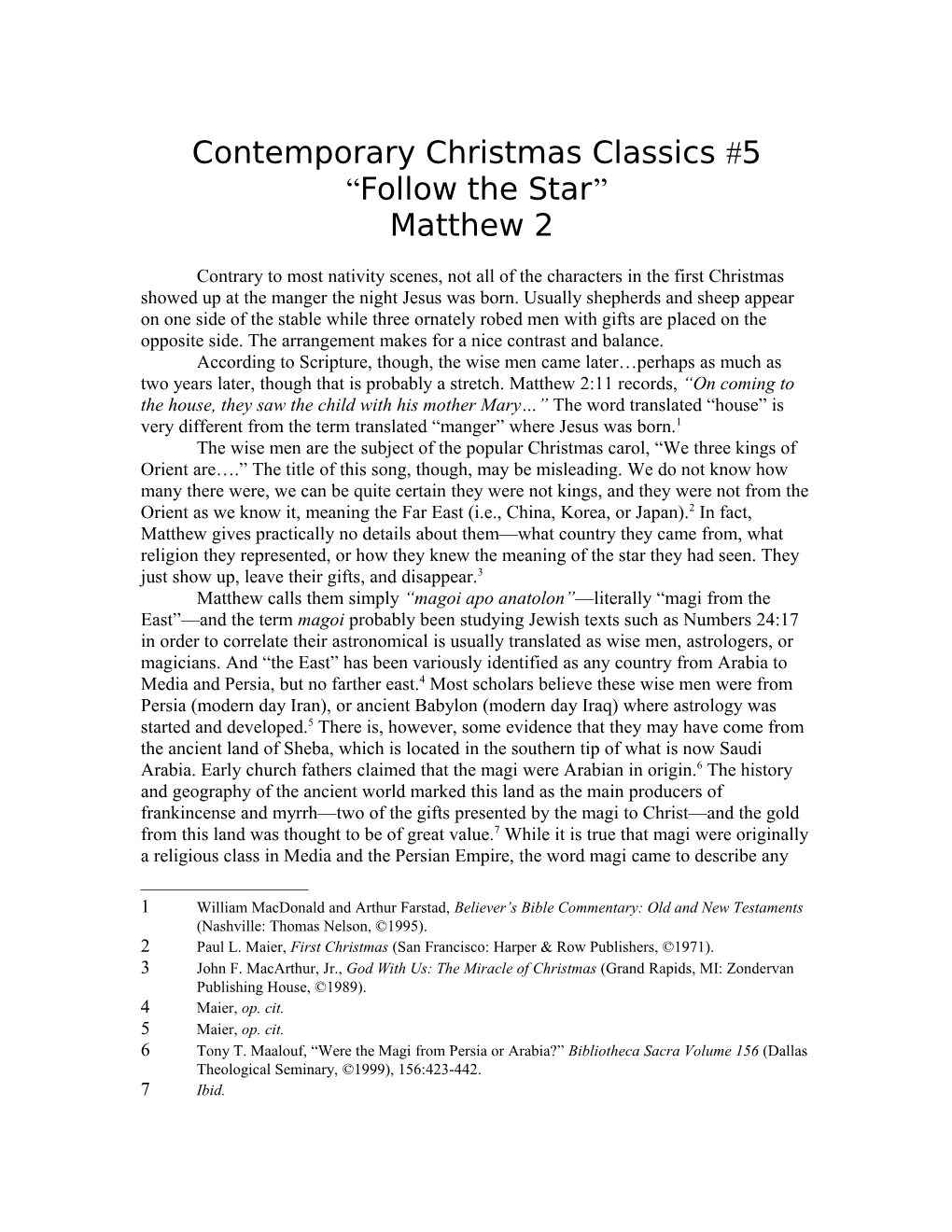 Contemporary Christmas Classics #5