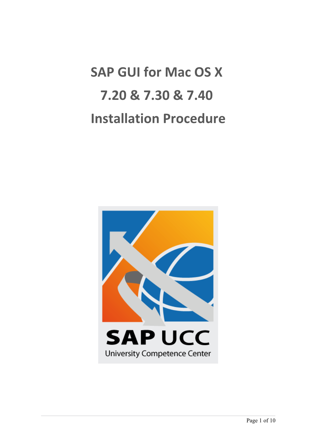 SAP GUI for Mac OS X