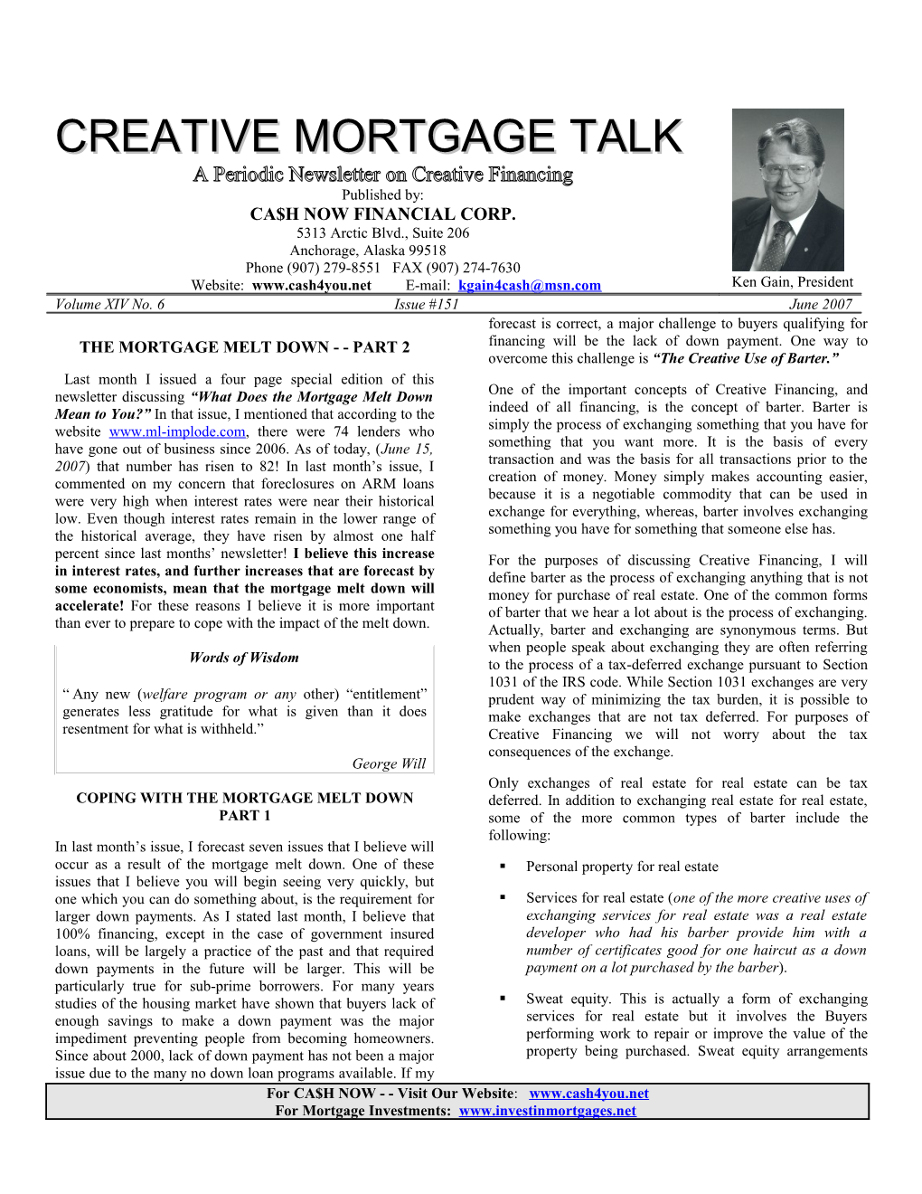 Creative Mortgage Talk s1