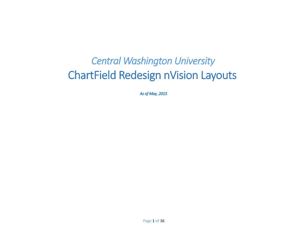 Chartfield Redesign Nvision Layouts