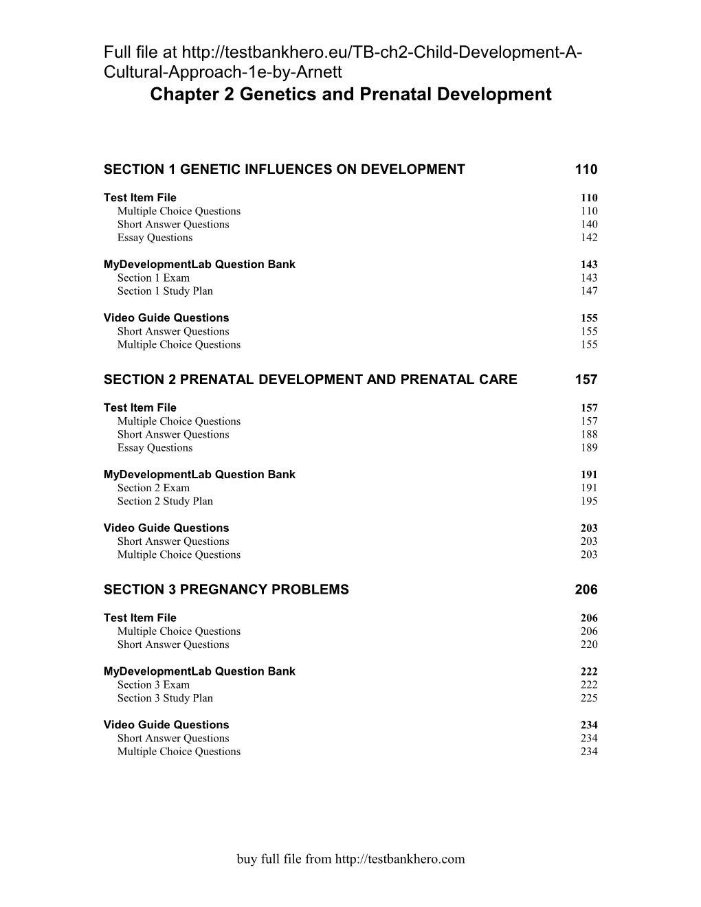 Chapter 2 Genetics and Prenatal Development