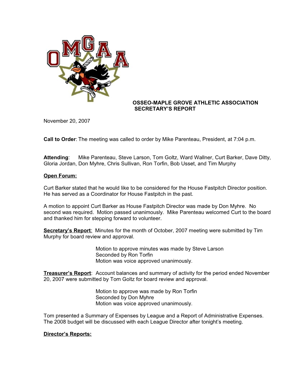 Osseo-Maple Grove Athletic Association s3