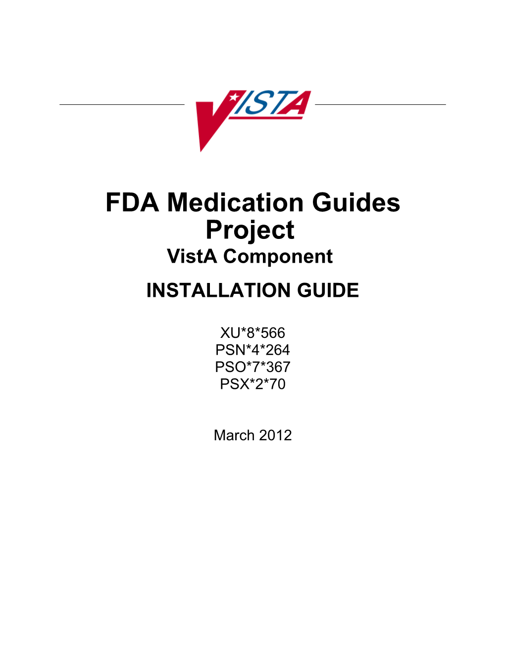 FDA Med Guides Java Installation Guide
