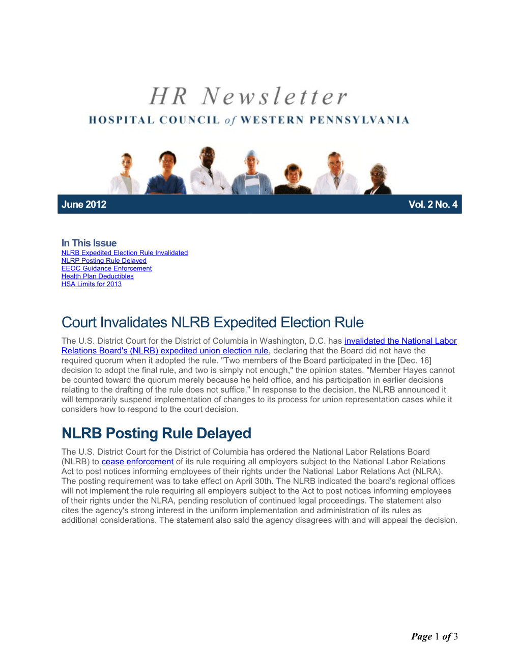 NLRB Expedited Election Rule Invalidated