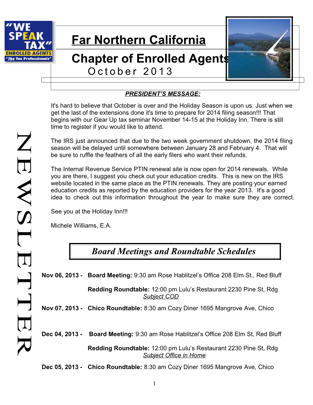 Chapter of Enrolled Agents