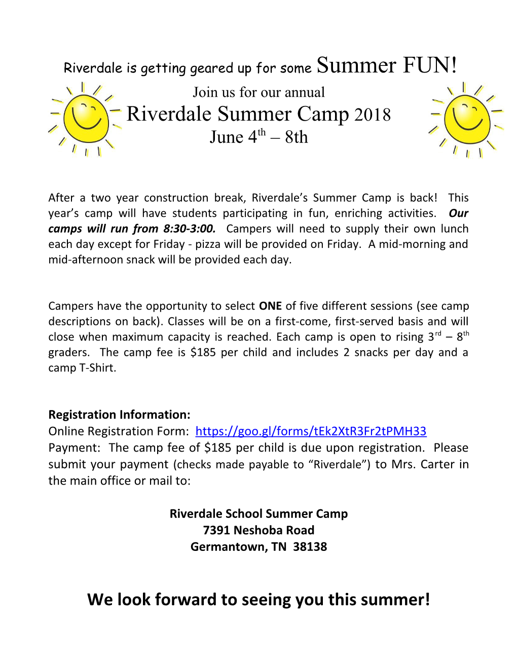 Riverdale Is Getting Geared up for Some Summerfun!