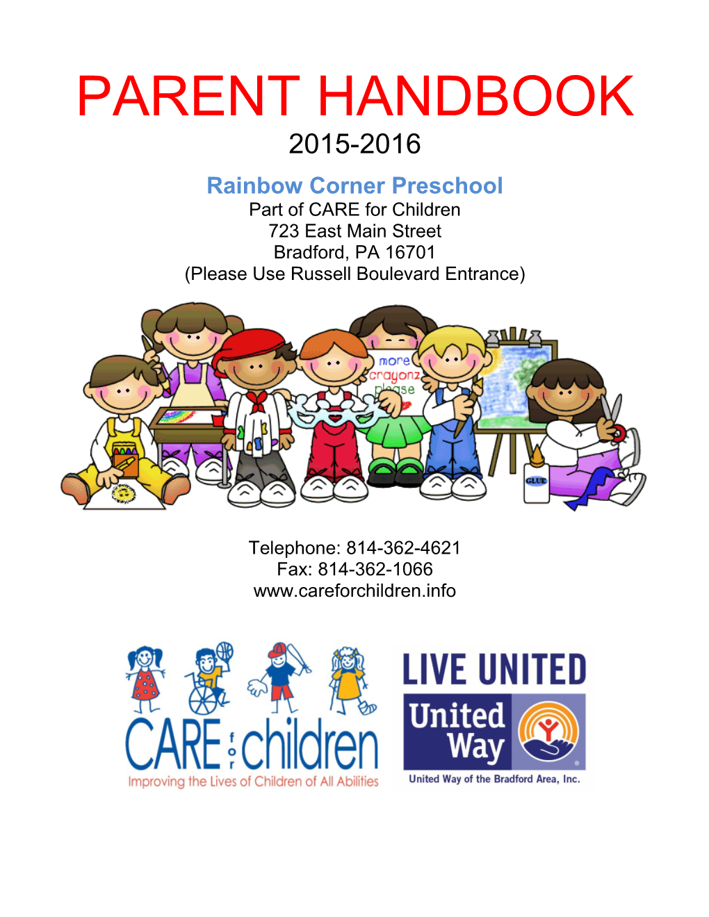 Parent Handbook s2