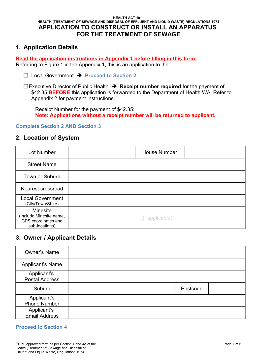 Health (Treatment of Sewage and Disposal of Effluent and Liquid Waste) Regulations 1974