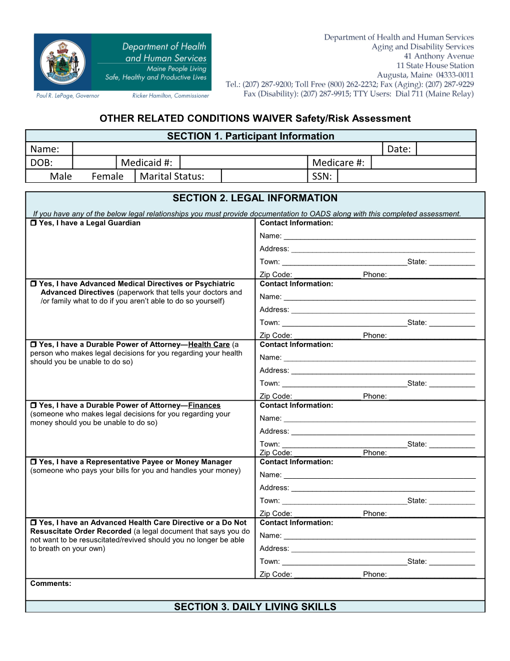 ORC Safety Risk Assessment