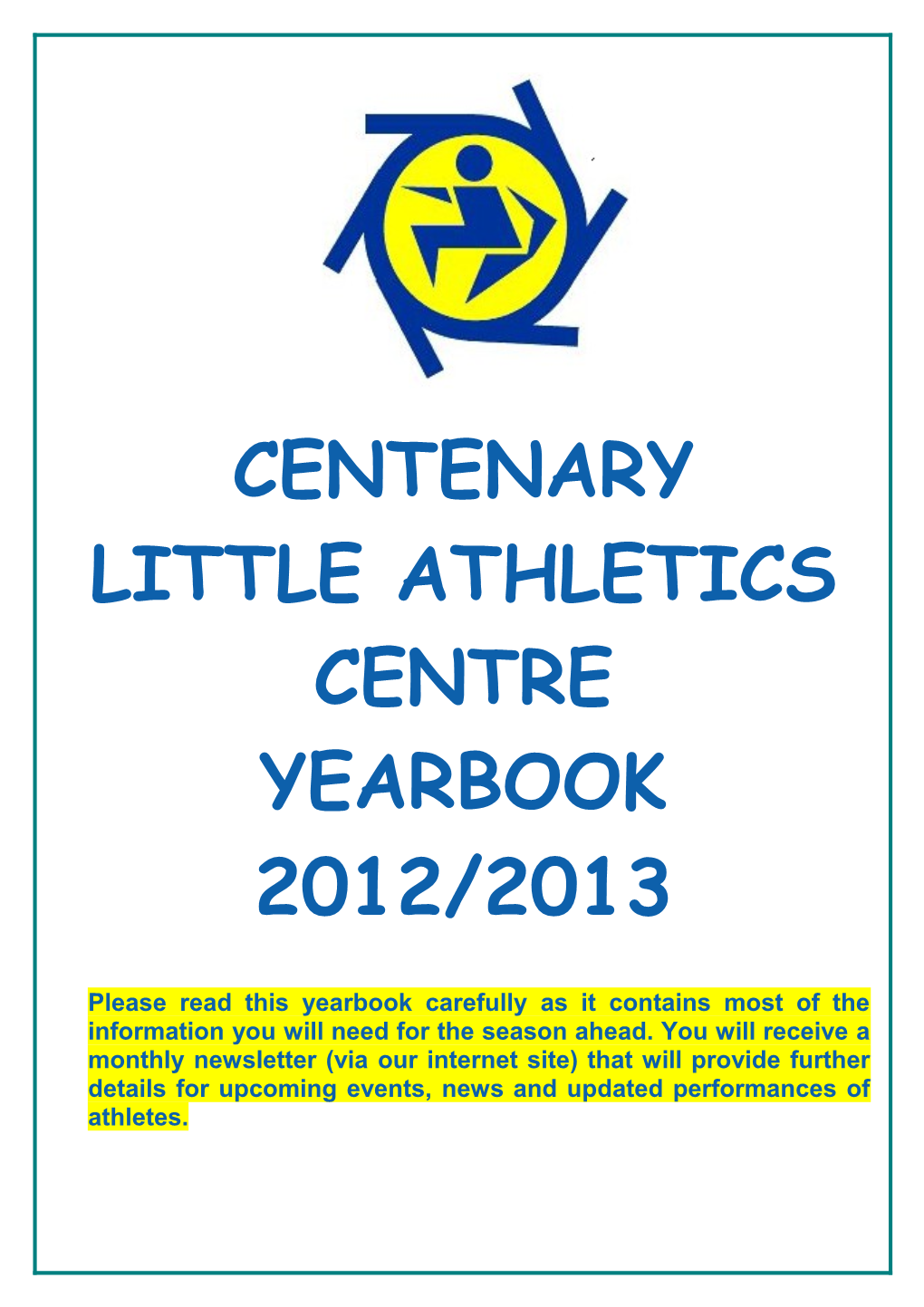 Little Athletics Centre