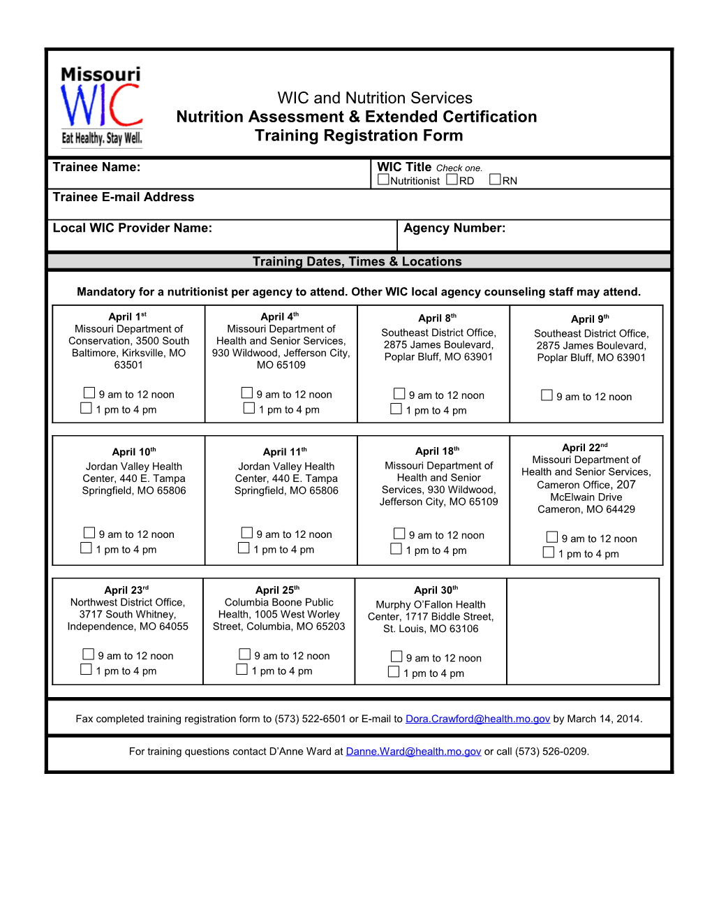 Division of Community & Public Health