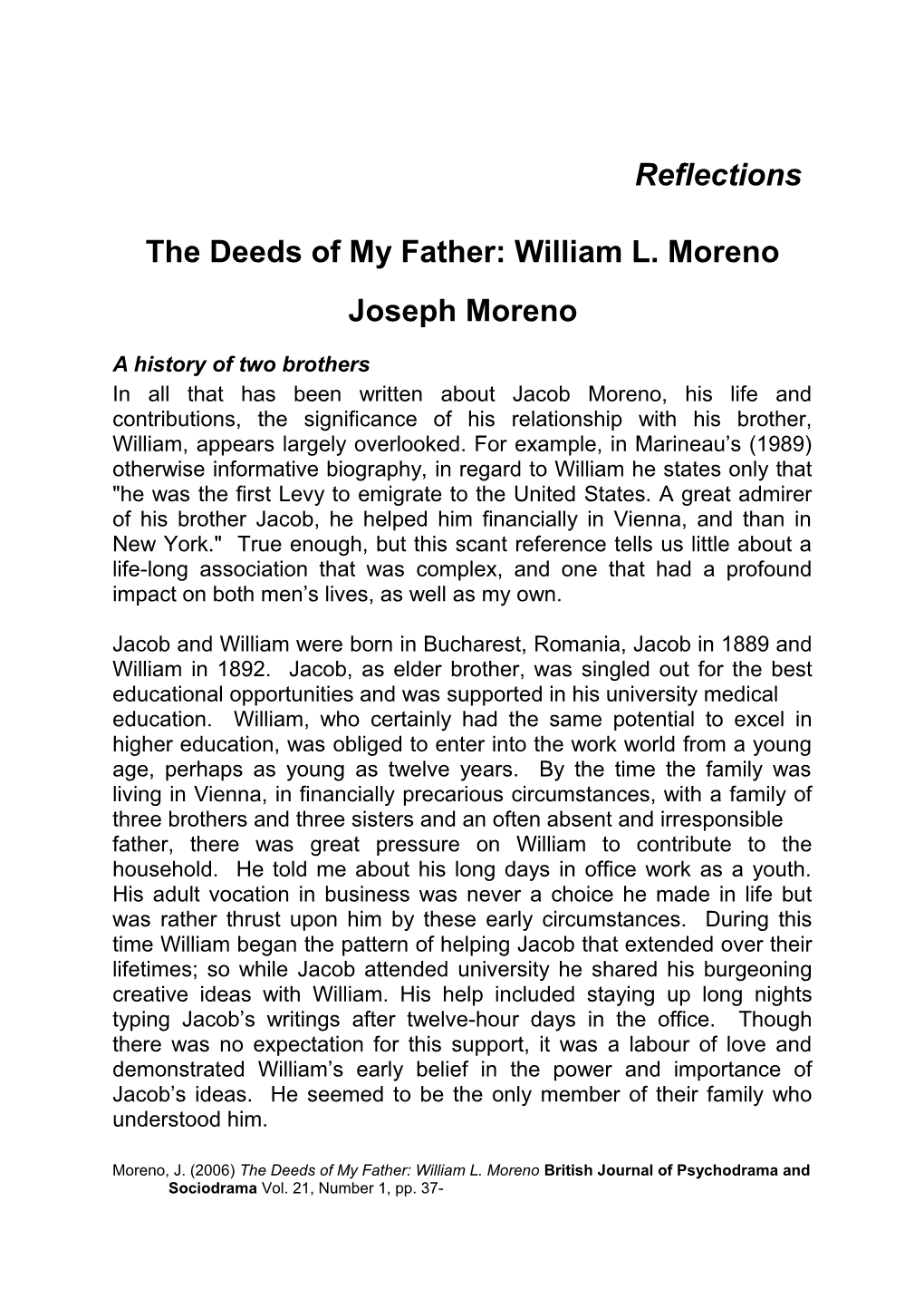 The Deeds of My Father:William L