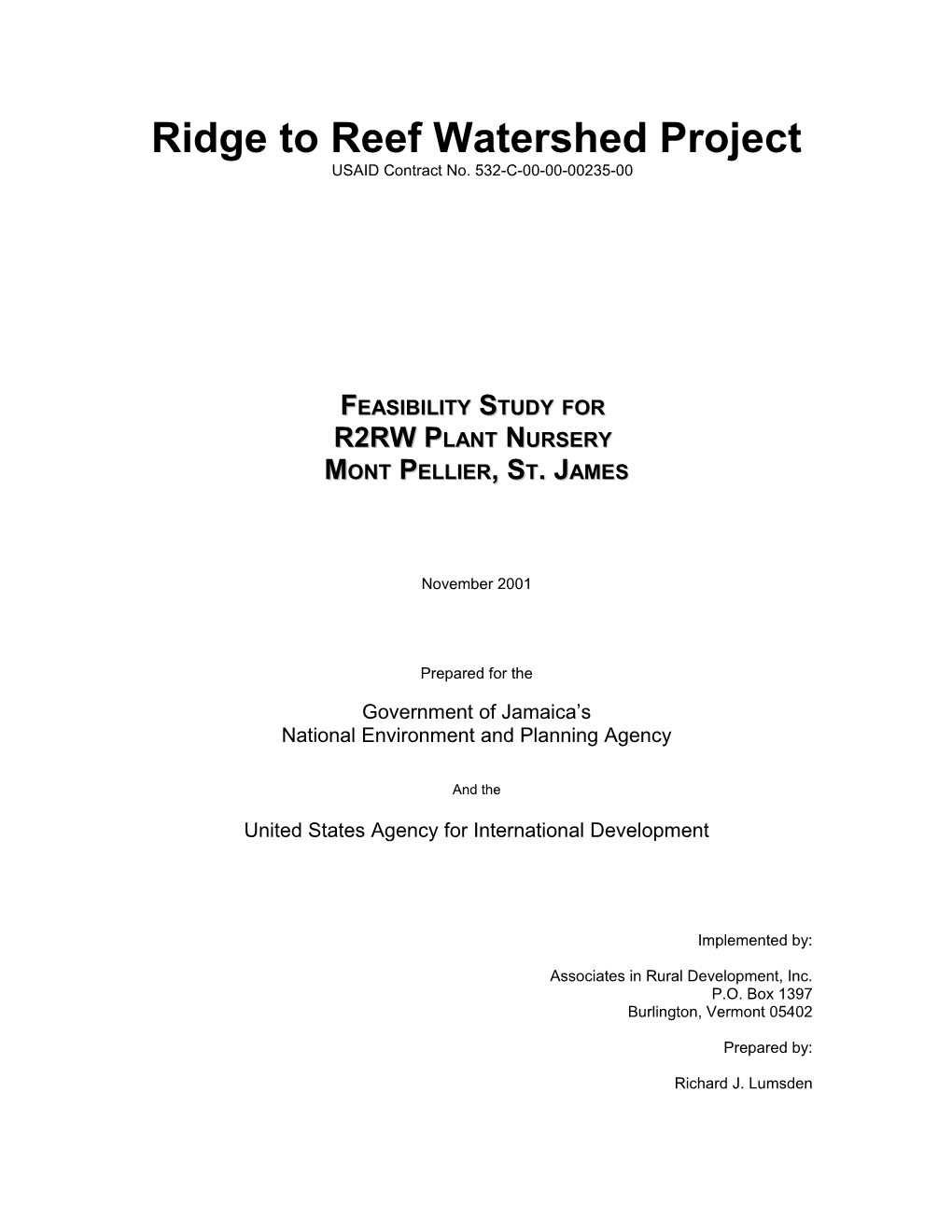 Ridge to Reef Watershed Project s1