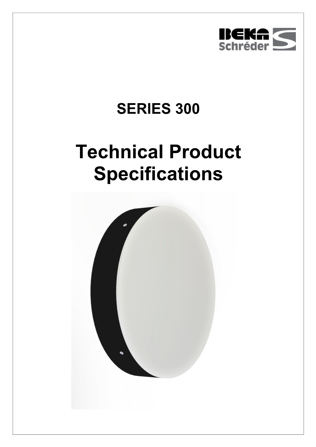 Technical Product Specifications - Template s3