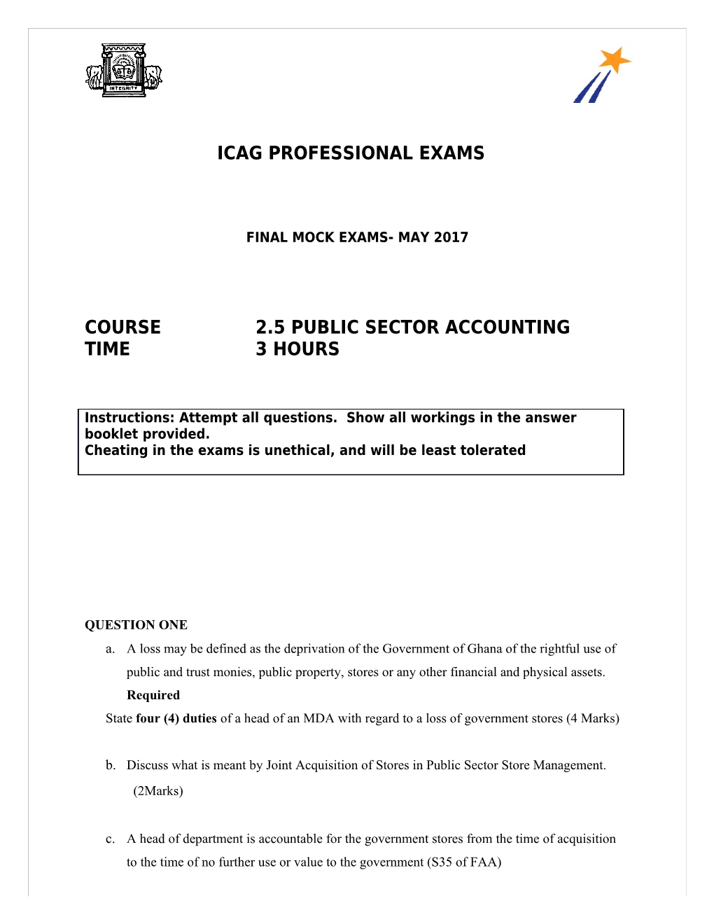 Excel Mini Mock-2.2 Mgt Accounting s1