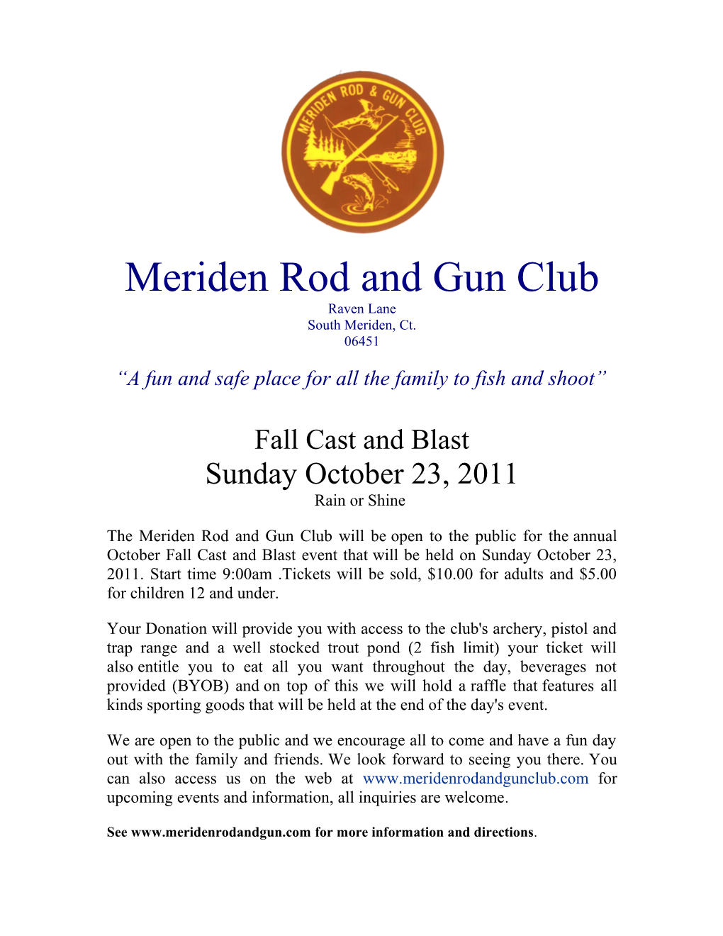 Meriden Rod and Gun Club