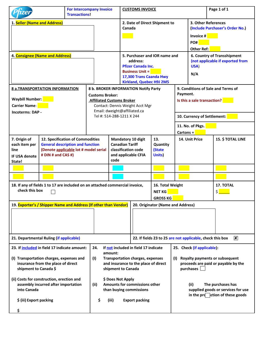 For Intercompany Invoice Transactions!