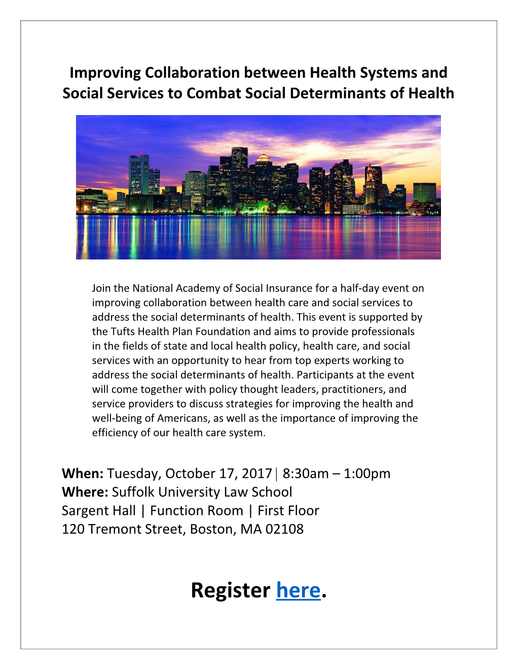 Improving Collaboration Between Health Systems and Social Services to Combat Social