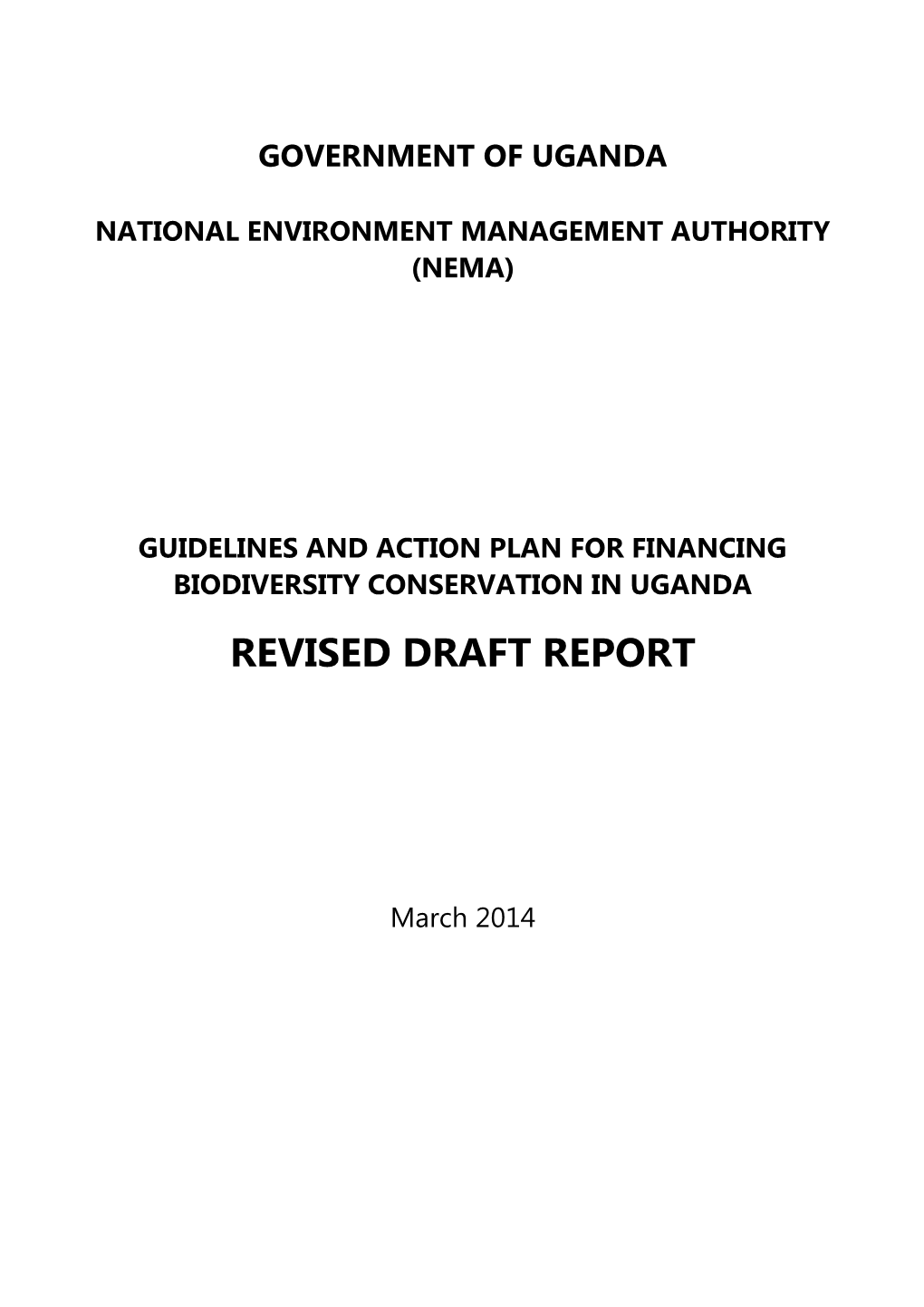 Regional Guidelines on Innovative Financing Mechanisms for Biodiversity Management And