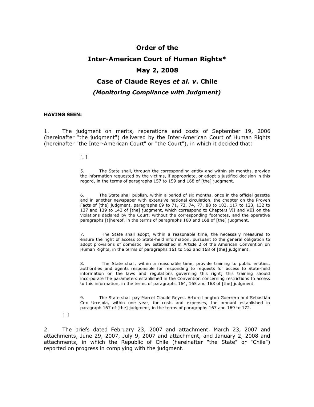 Inter-American Court of Human Rights* s15