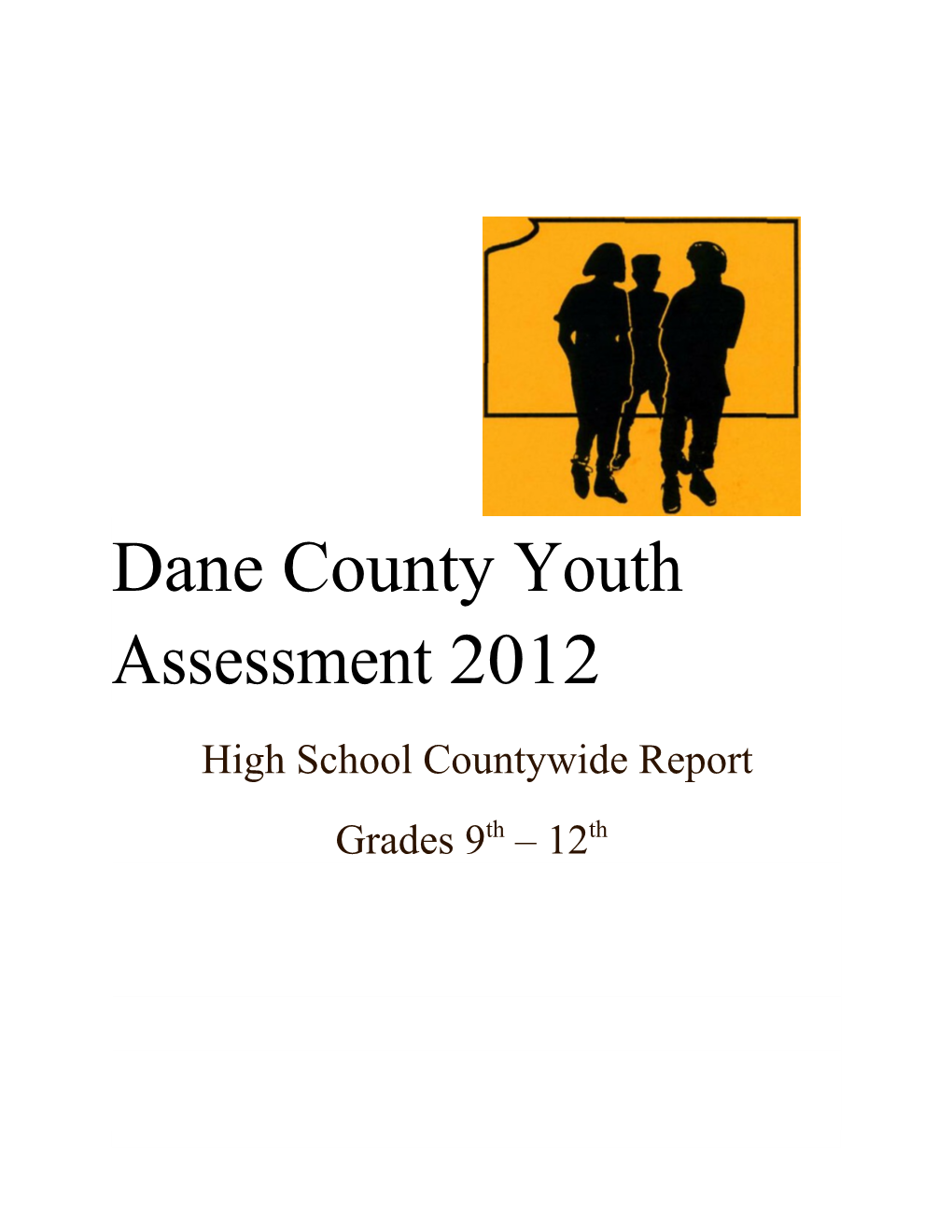 Dane County Youth Assessment 2012