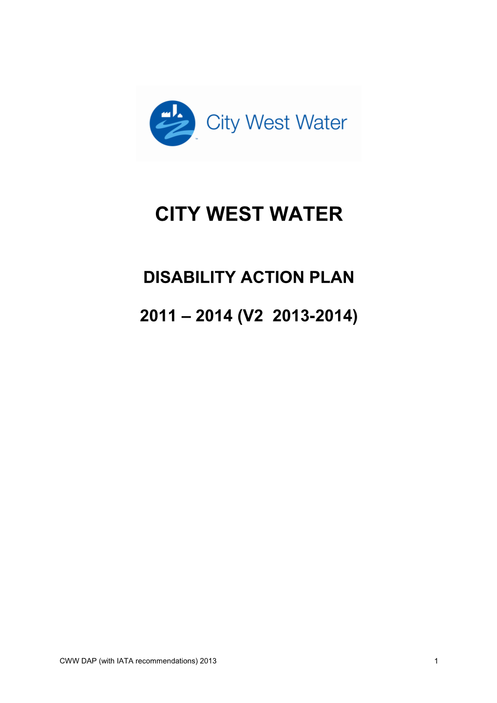 CWW Disability Action Plan