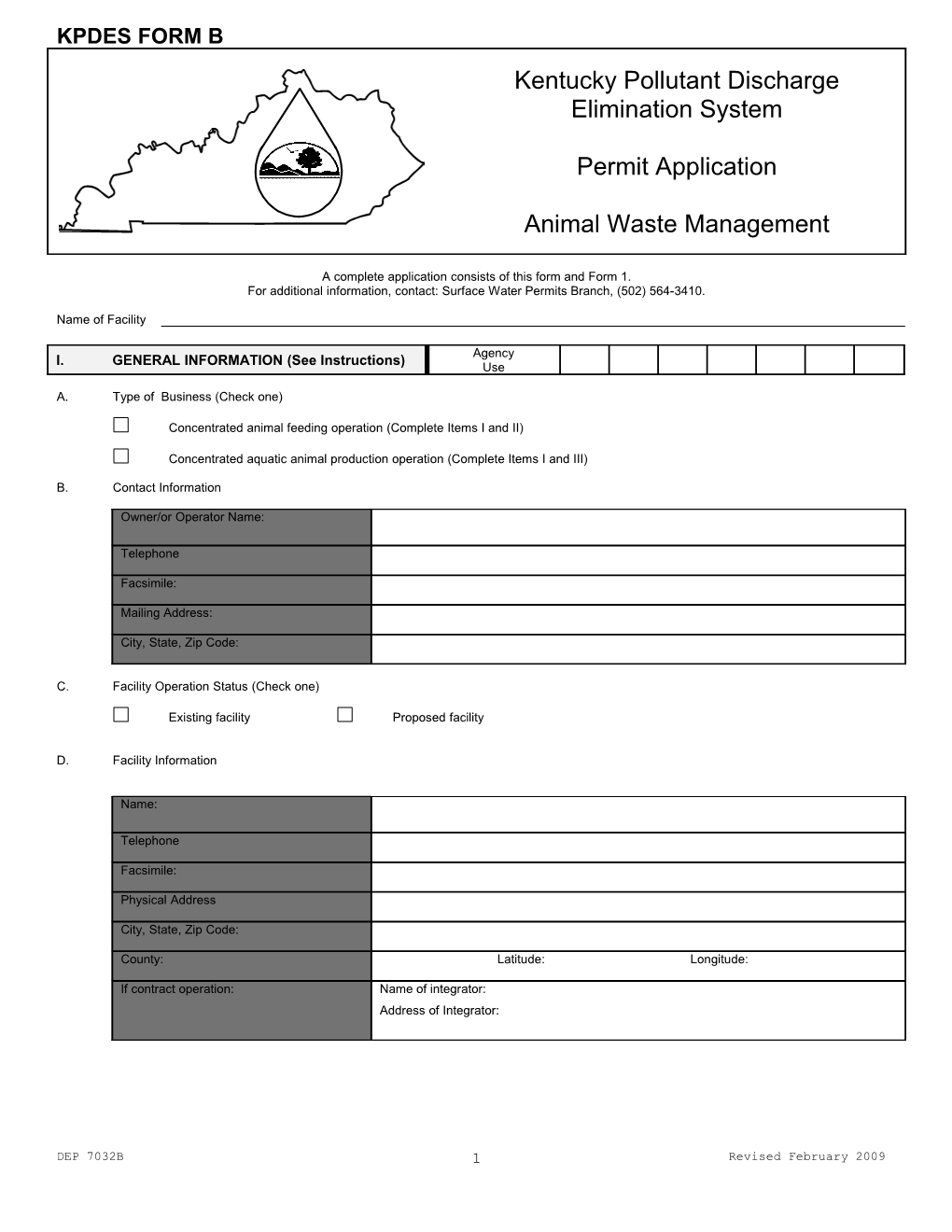 A Complete Application Consists of This Form and Form 1