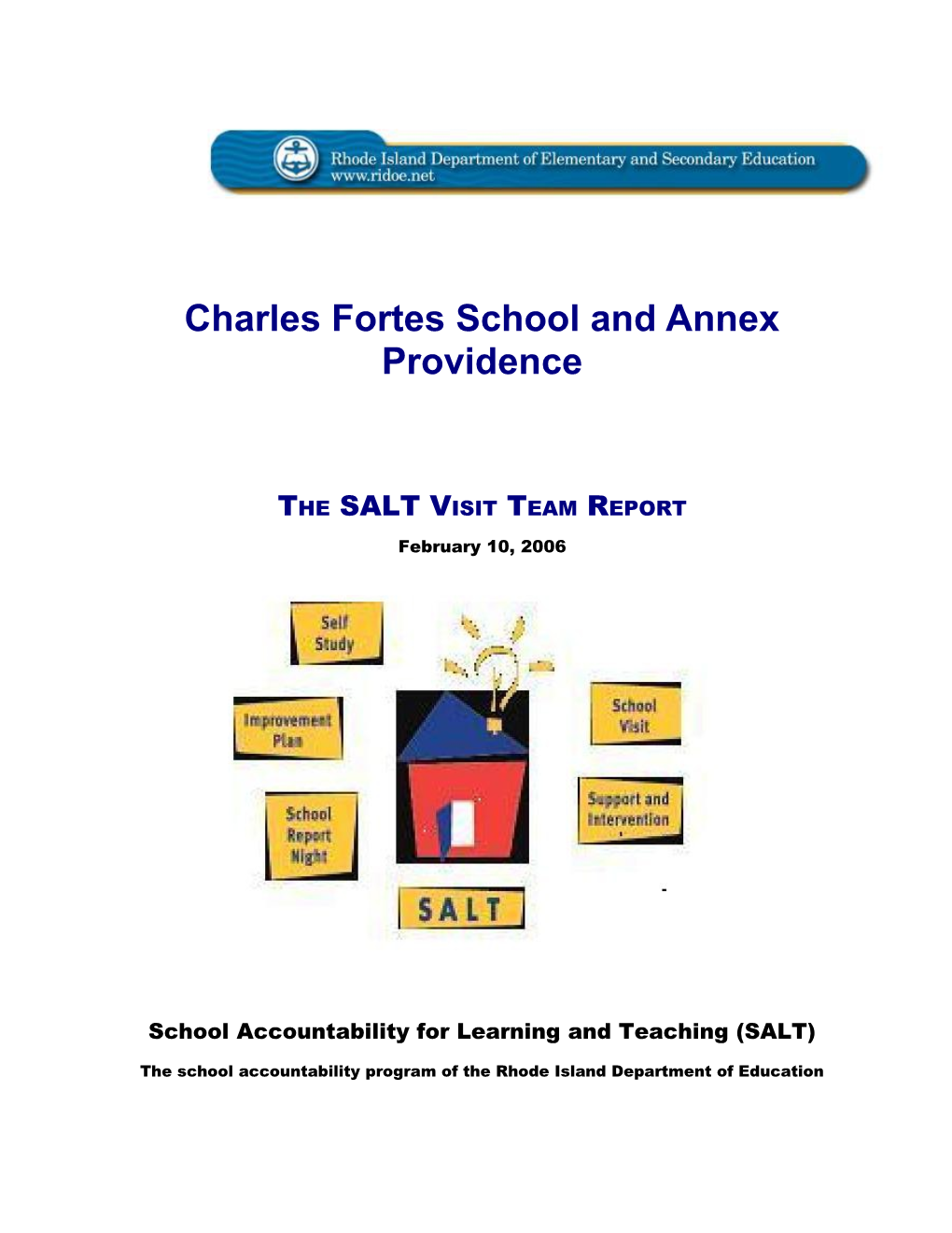 Charles Fortes School and Annex Providence
