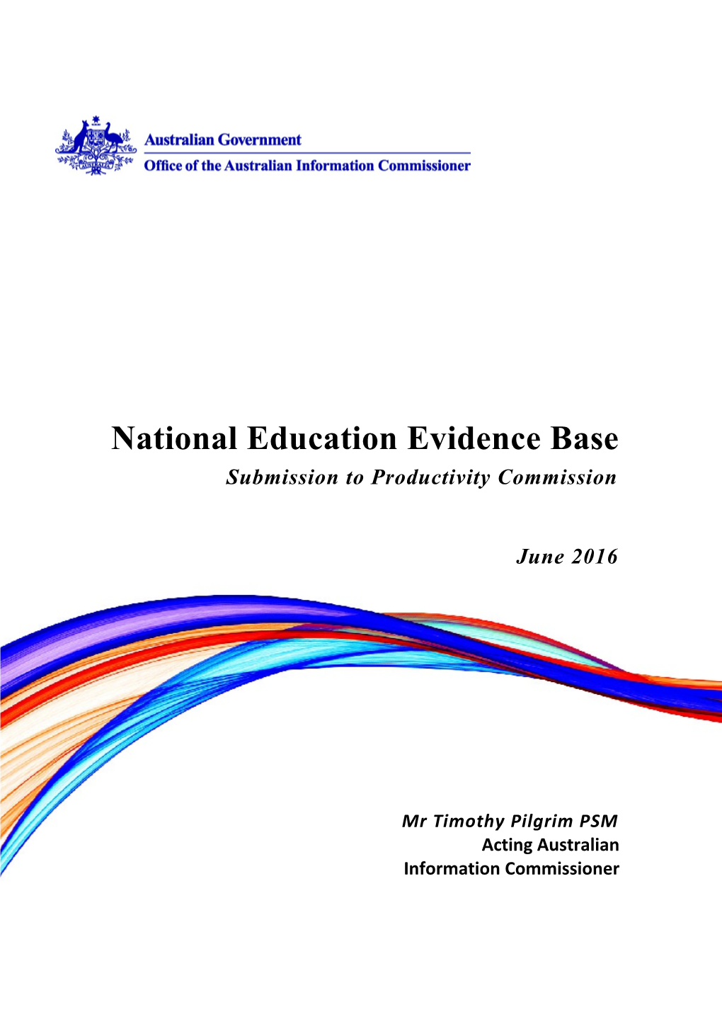 Submission 69 - Office of the Australian Information Commissioner (OAIC) - Education Evidence