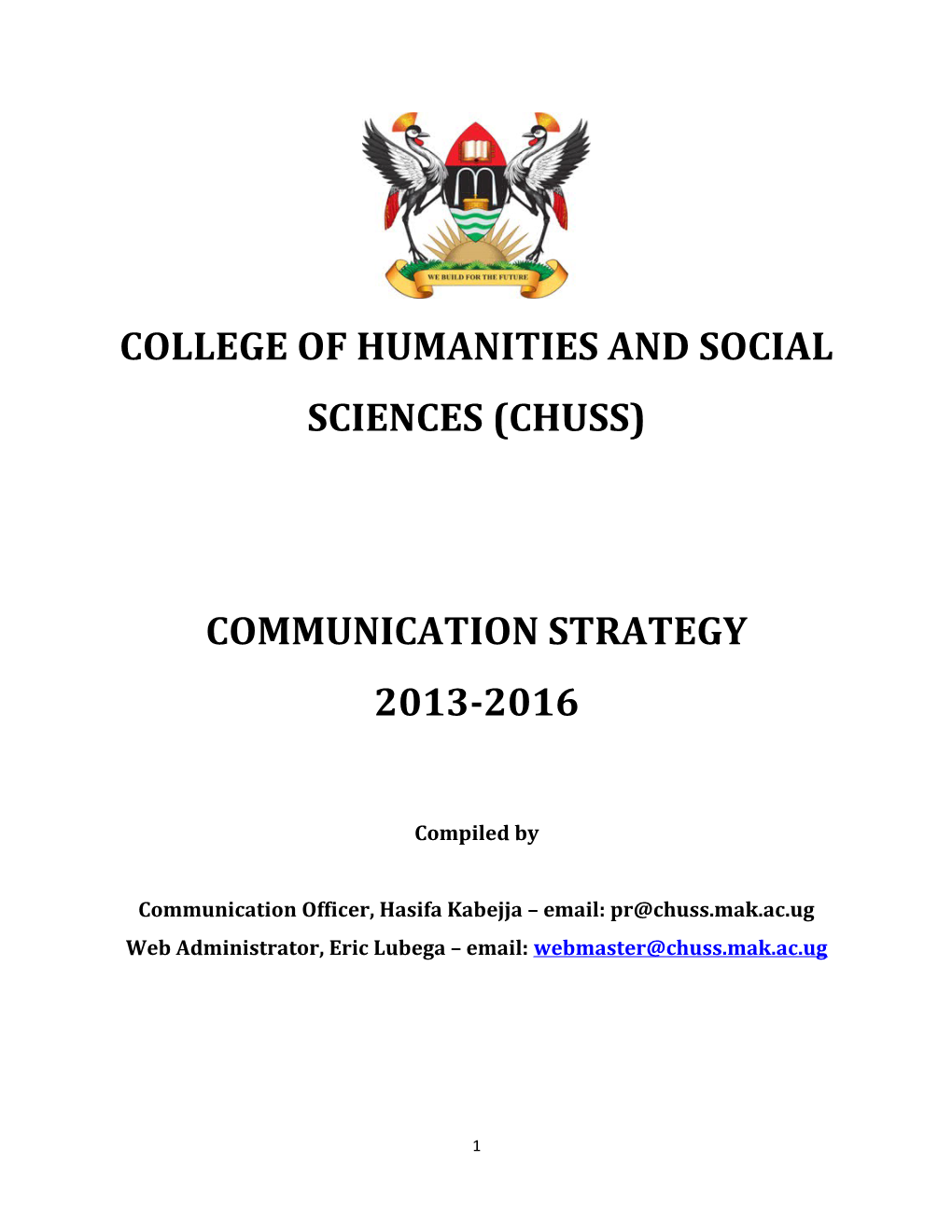 College of Humanities and Social Sciences (Chuss)