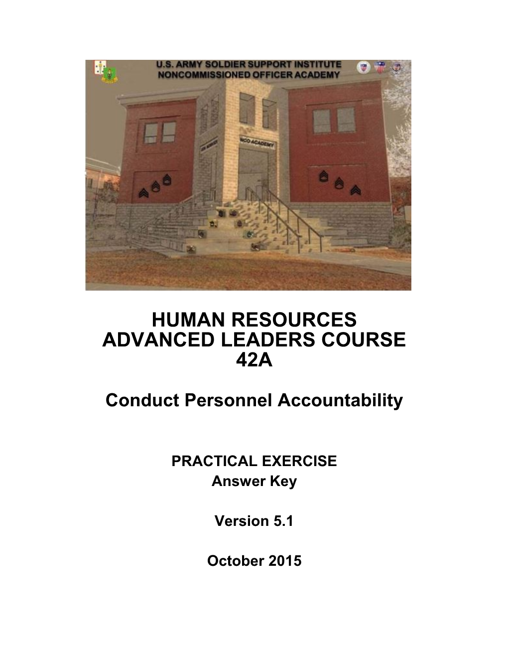 ALC Conduct Personnel Accountability PE AK