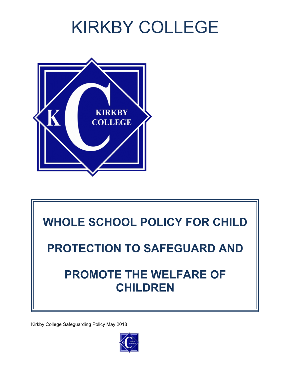 Promote the Welfare of Children