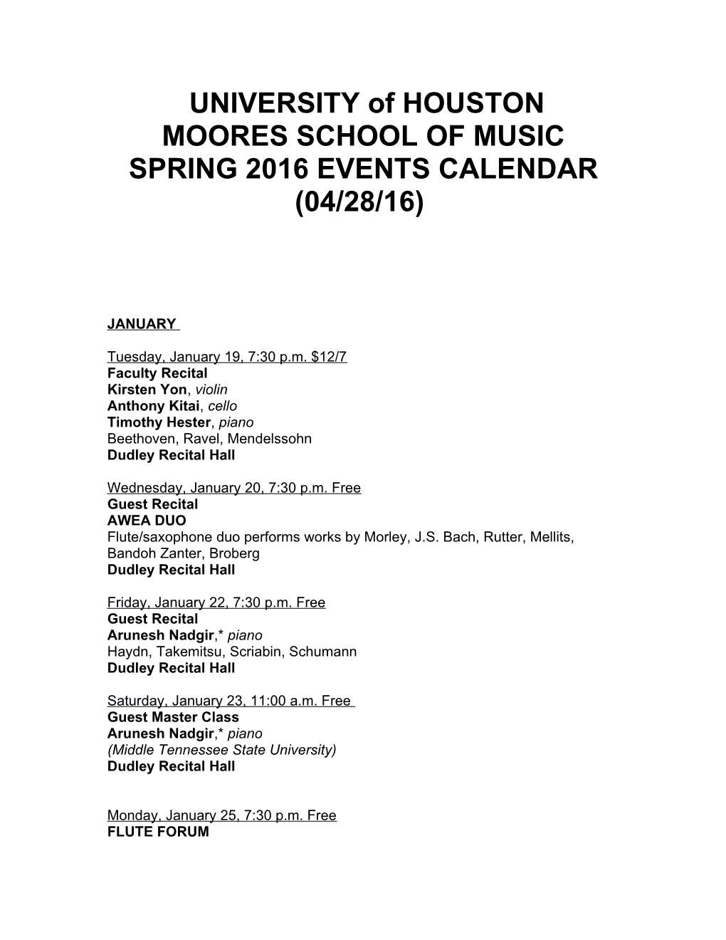 Moores School of Music