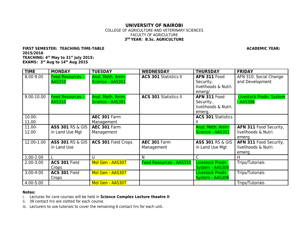 University of Nairobi s8