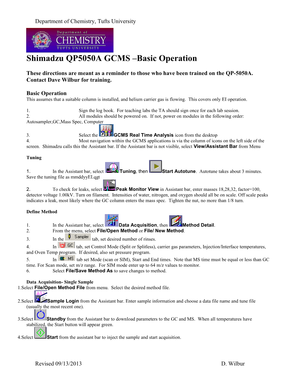 Shimadzu QP5050A GCMS Basic