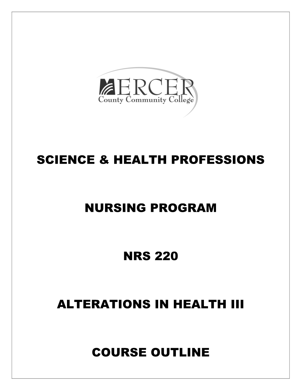 Science & Health Professions