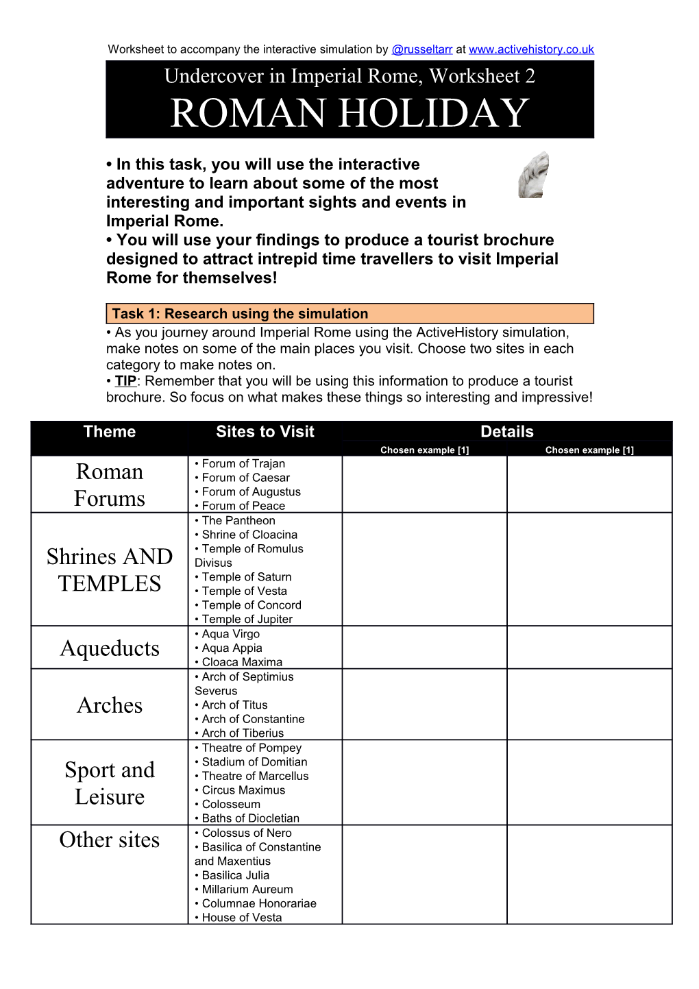 Worksheet to Accompany the Interactive Simulation by Russeltarr At