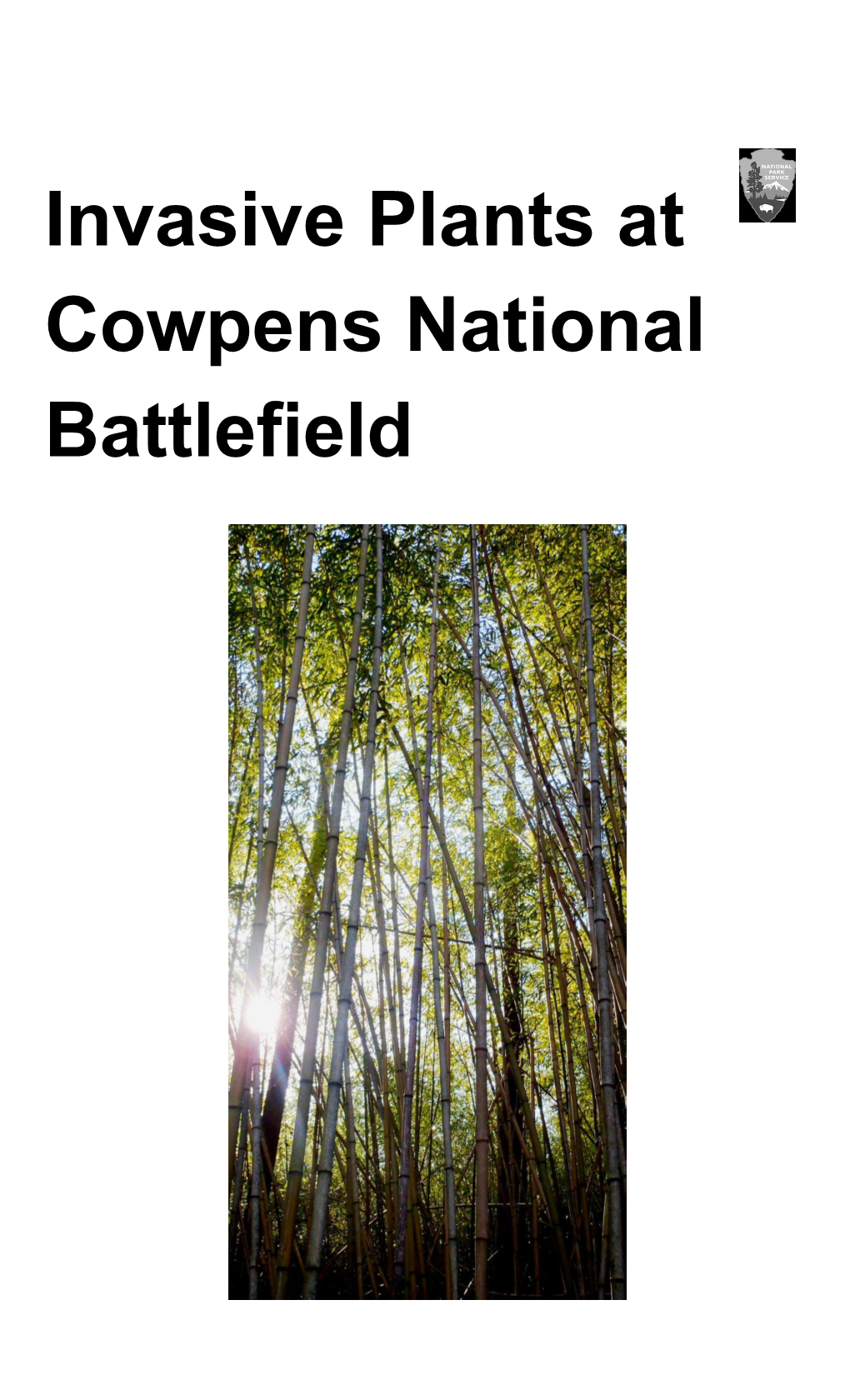 Invasive Plants at Cowpens National Battlefield