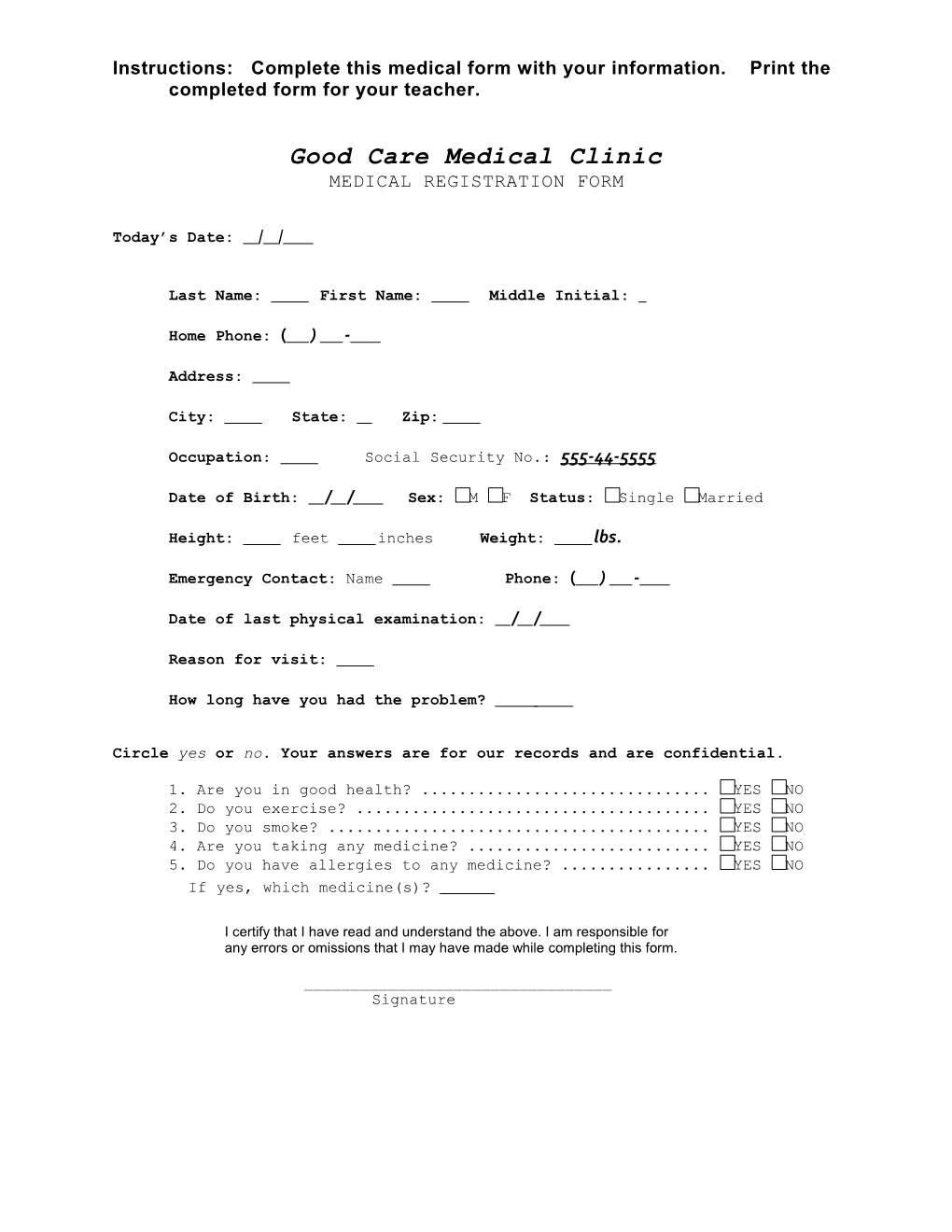 Good Care Medical Clinic