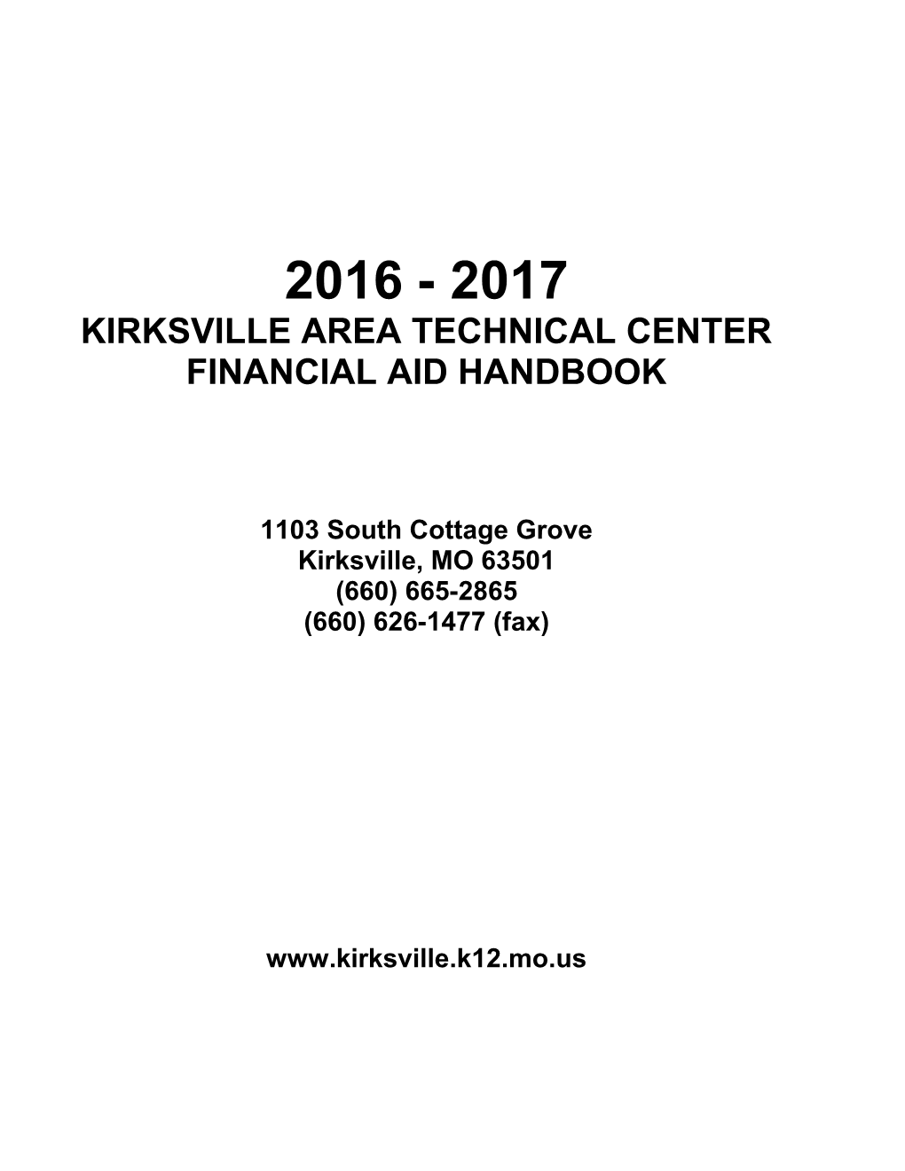Kirksville Area Technical Center