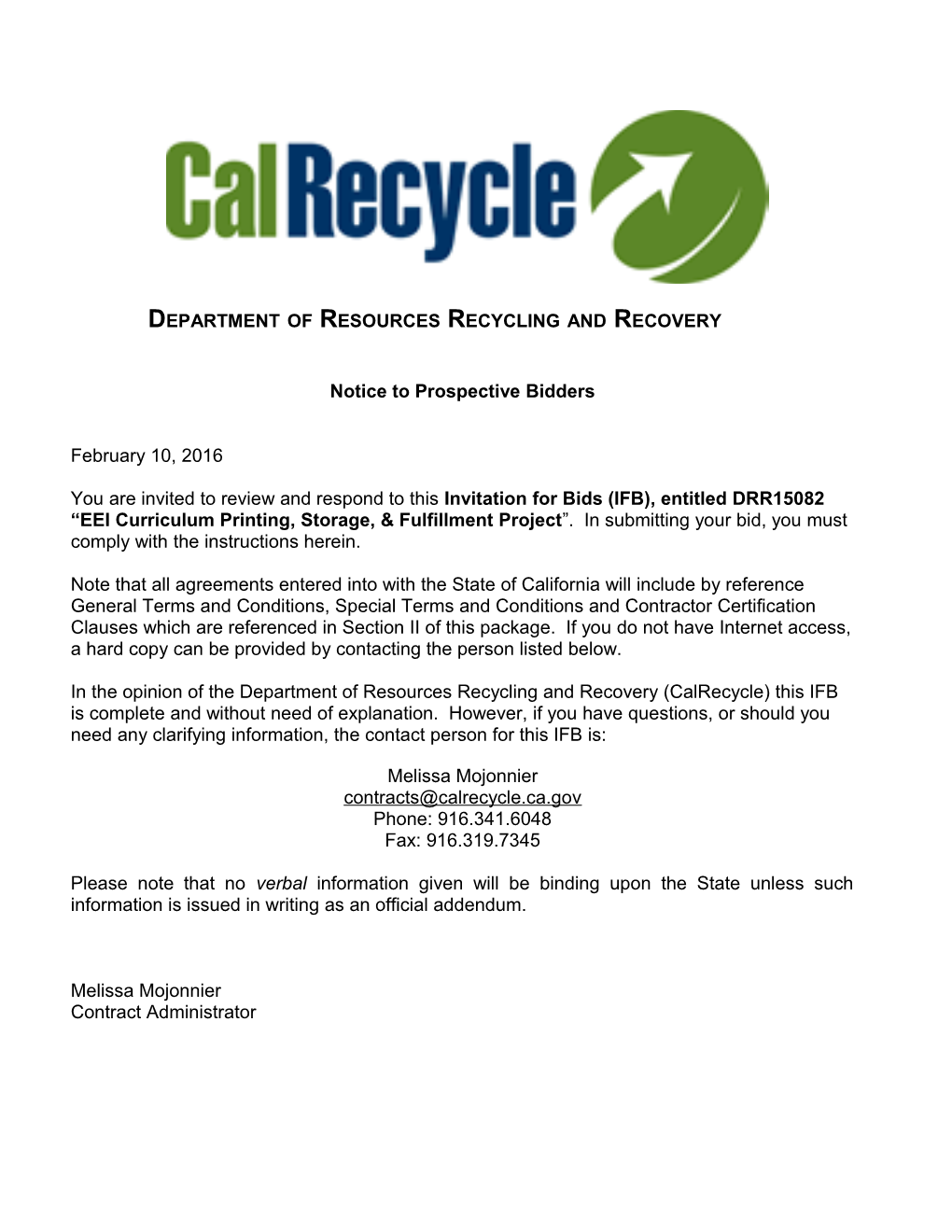 Department of Resources Recycling and Recovery s2
