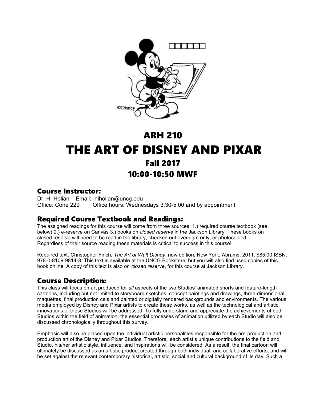 The Art of Walt Disney and His Studios