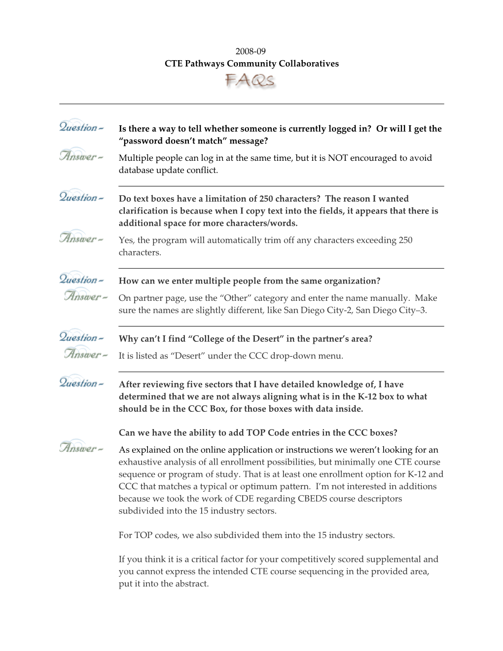 CTE Pathways Community Collaboratives