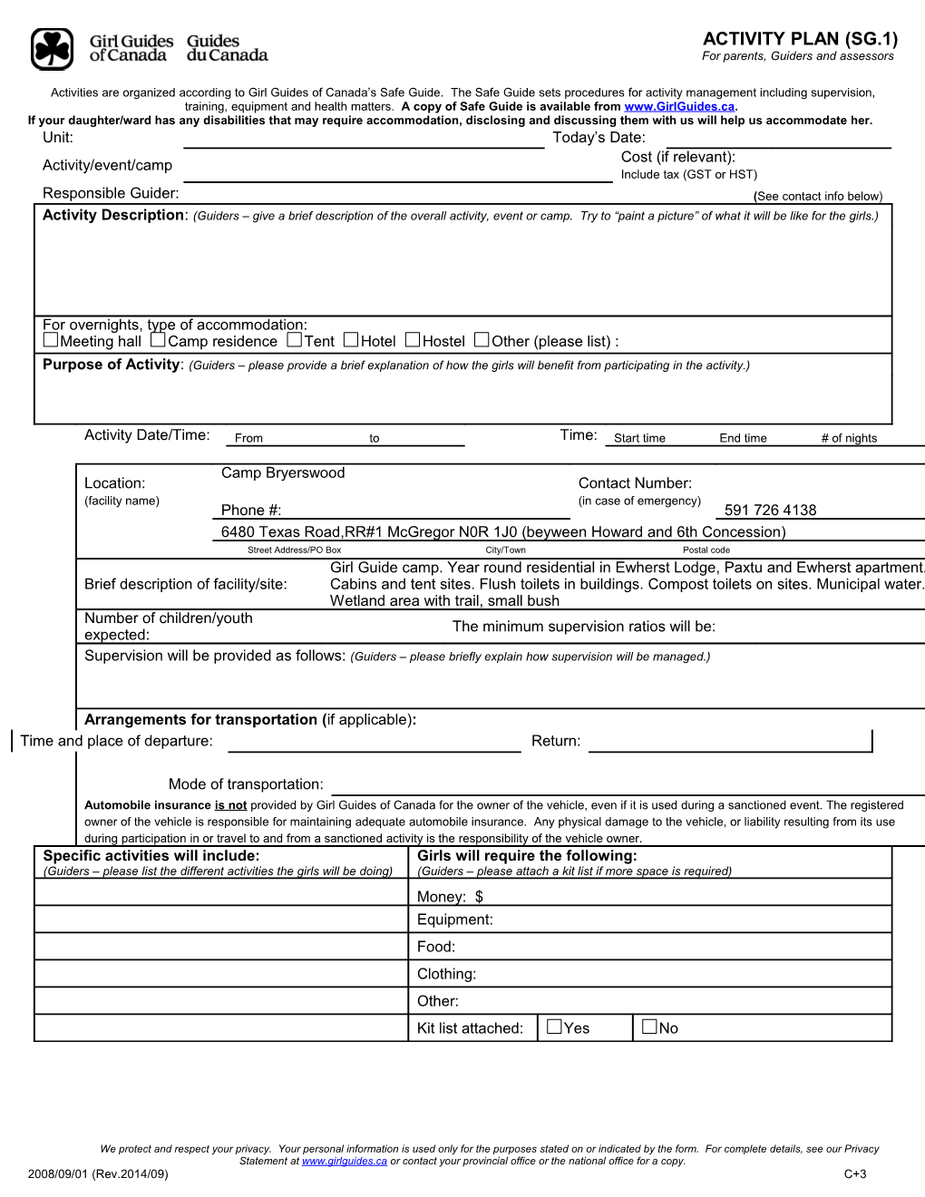 Parent/Guardian Information Sheet s2