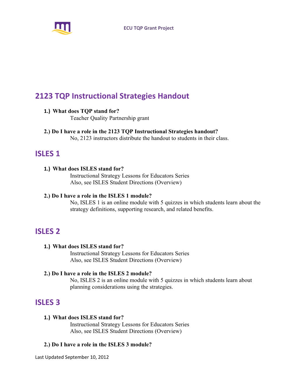 2123 TQP Instructional Strategies Handout