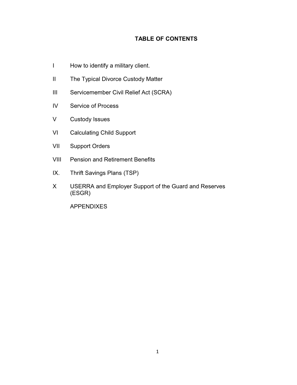 Table of Contents s236