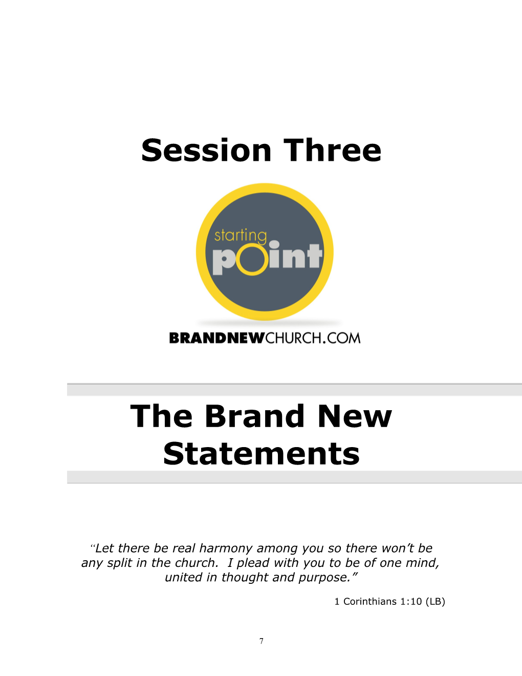 The Brand New Statements