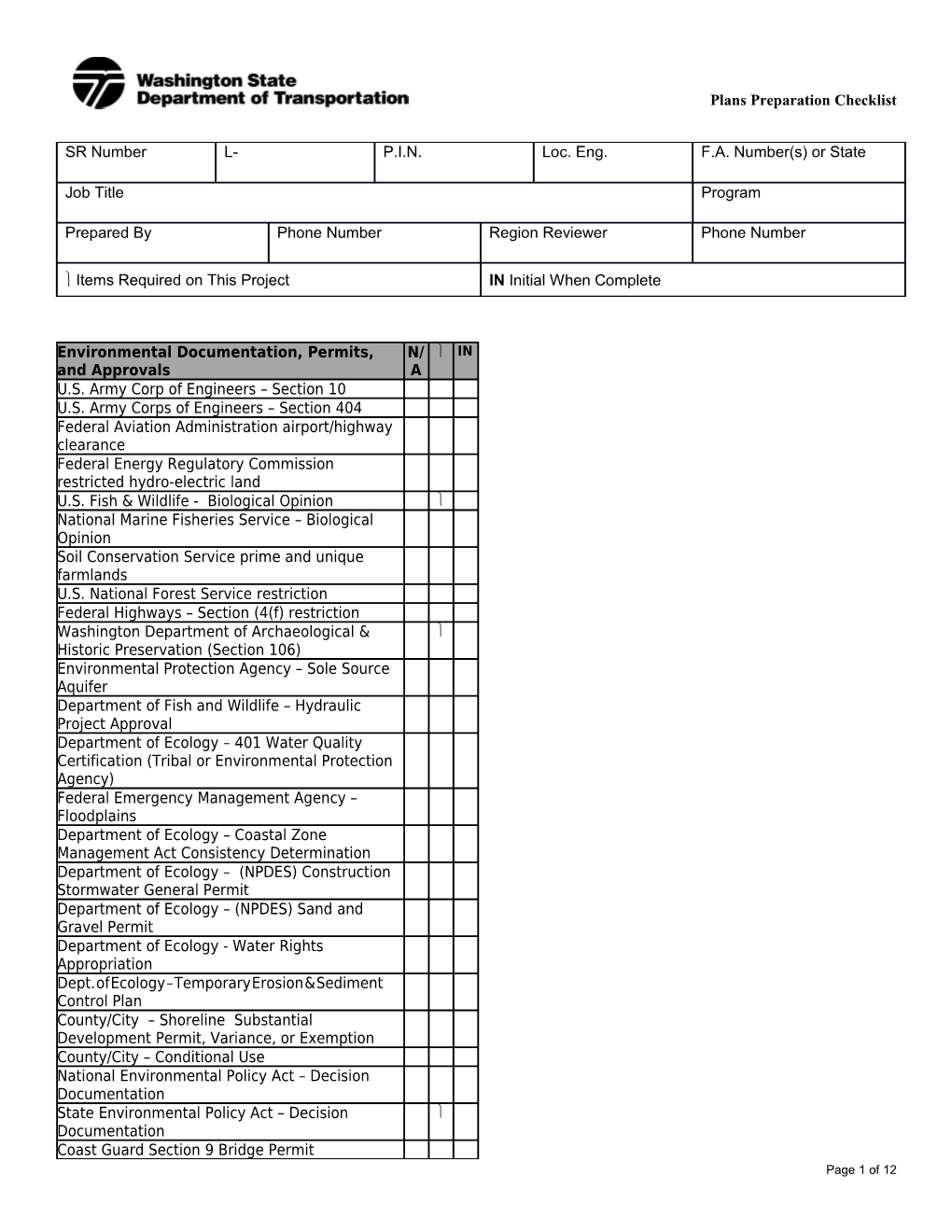 DOT Form # PENDING EF Page 5 of 7 Revised 08/2014