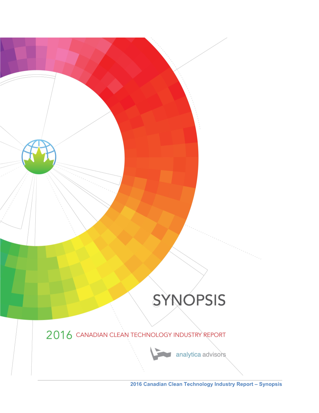 2016 Canadian Clean Technology Industry Report Synopsis